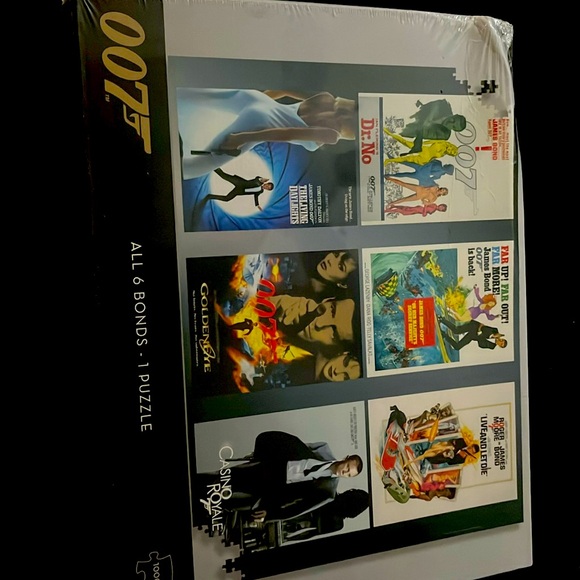 Other - 007 All 6 Bonds puzzle (1000 pieces)